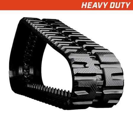 320x86x53 heavy-duty CTL rubber tracks C tread pattern, one track