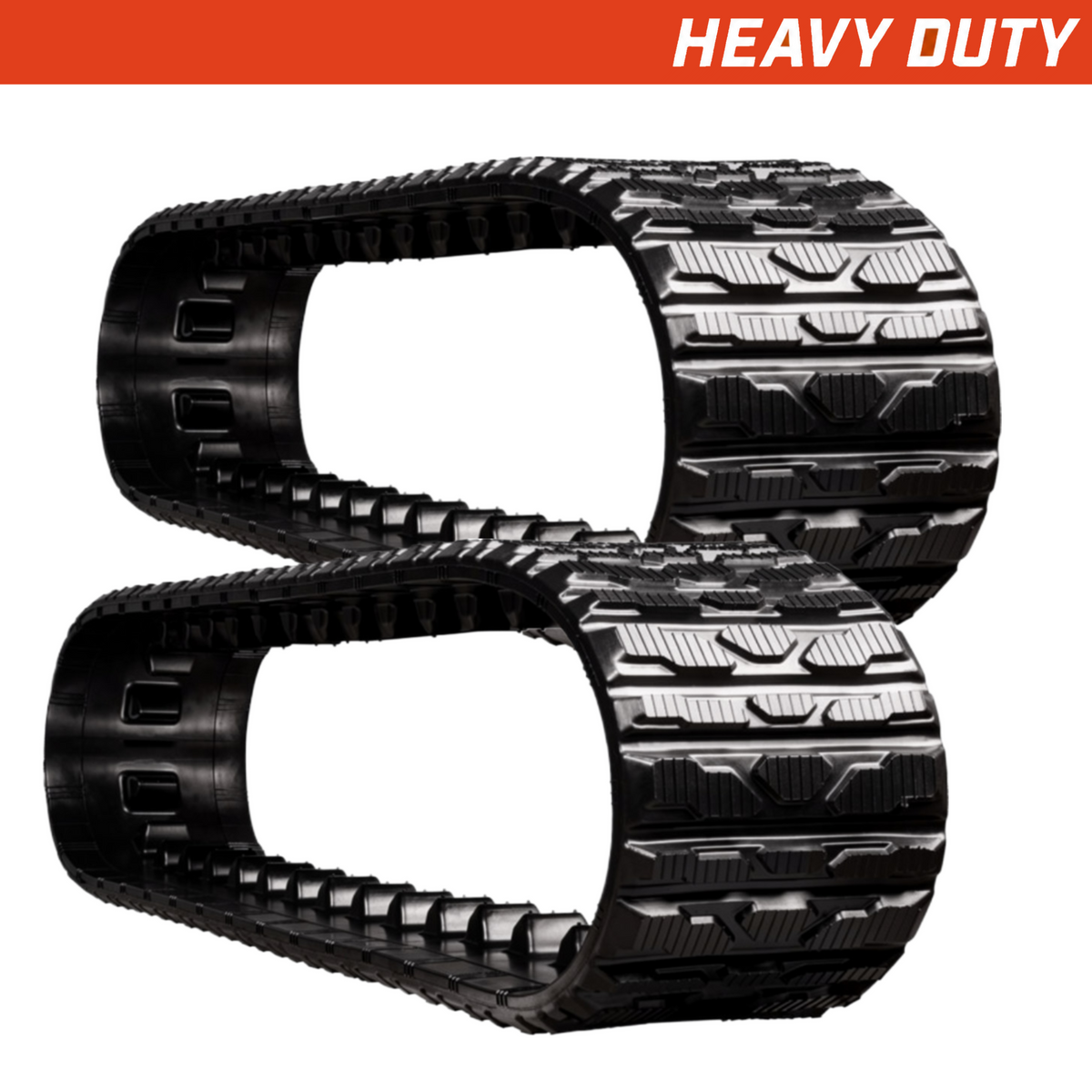 Set of 2 150x88x28 heavy-duty toro-dingo rubber tracks, multi-bar tread pattern