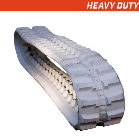 230x72x56 heavy-duty mini excavator rubber track, non-marking L-Lug tread pattern