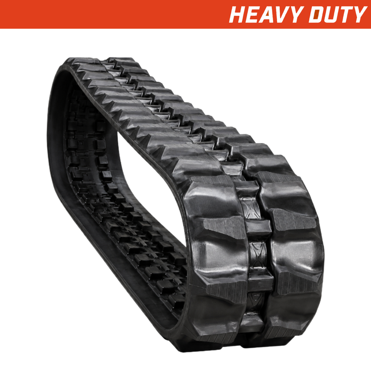 180x72x39 heavy-duty mini excavator rubber tracks, block tread pattern