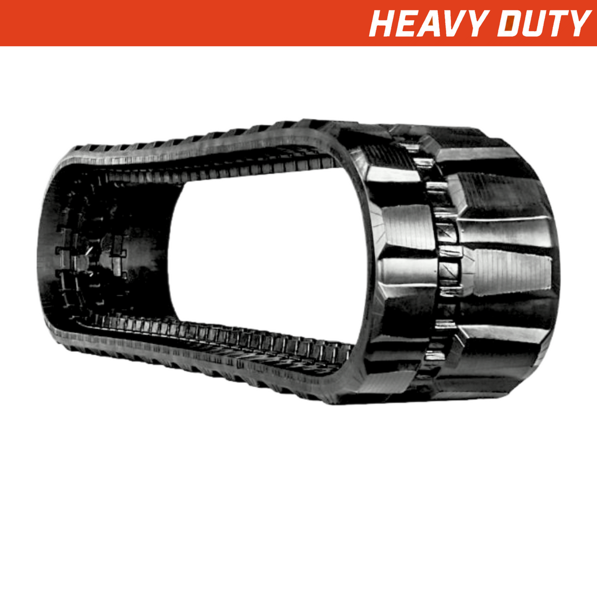 300x55.5x78 heavy-duty mini excavator rubber track, Offset Staggered Block tread pattern