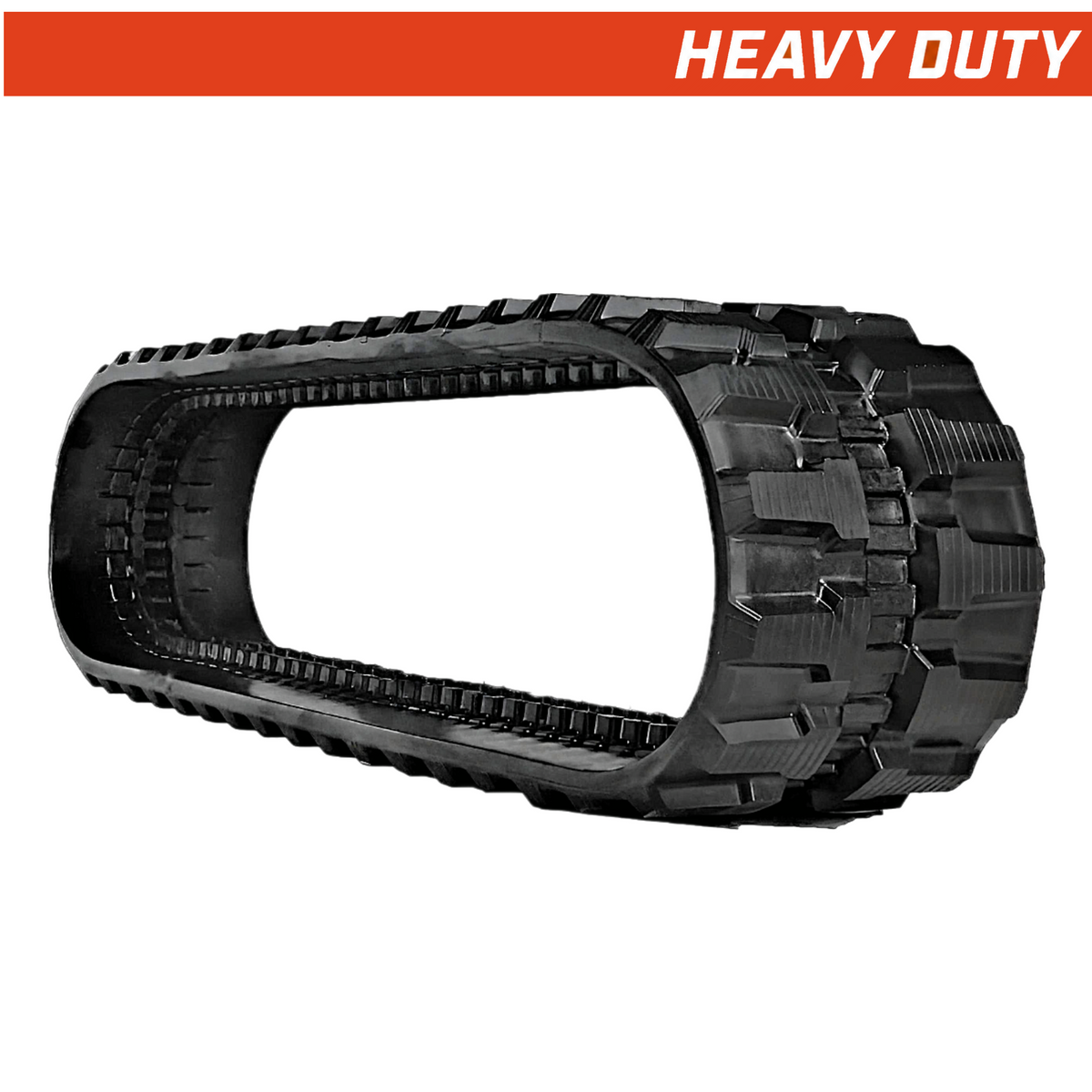 350bx56x84 heavy-duty mini excavator rubber track, bidirectional block pattern