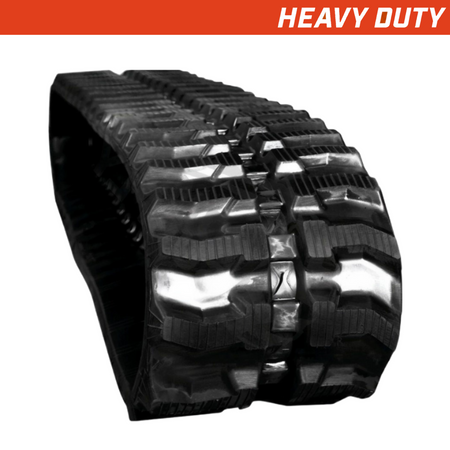 320x100x37 heavy-duty mini excavator rubber tracks, bi-directional tread pattern