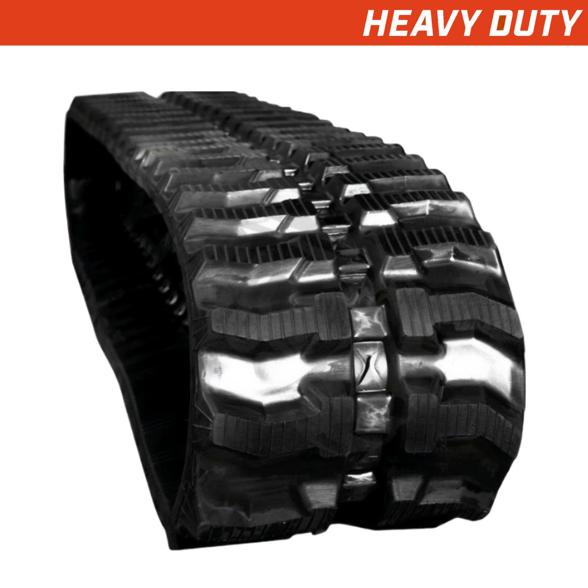 320x100x46 heavy-duty mini excavator rubber tracks, bi-directional tread pattern