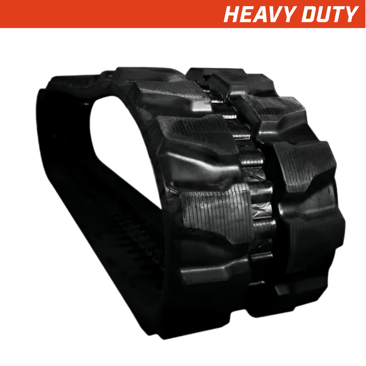500x92x84 heavy-duty excavator rubber track, block tread pattern