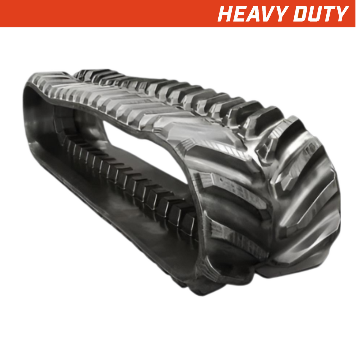 762x152.4x63 heavy-duty agricultural rubber track, directional tread pattern