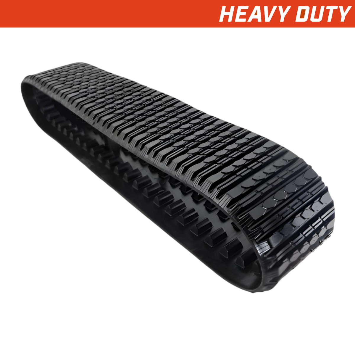 457x101.6x51/ 18x4x51 heavy-duty MTL rubber track, multi-bar tread pattern