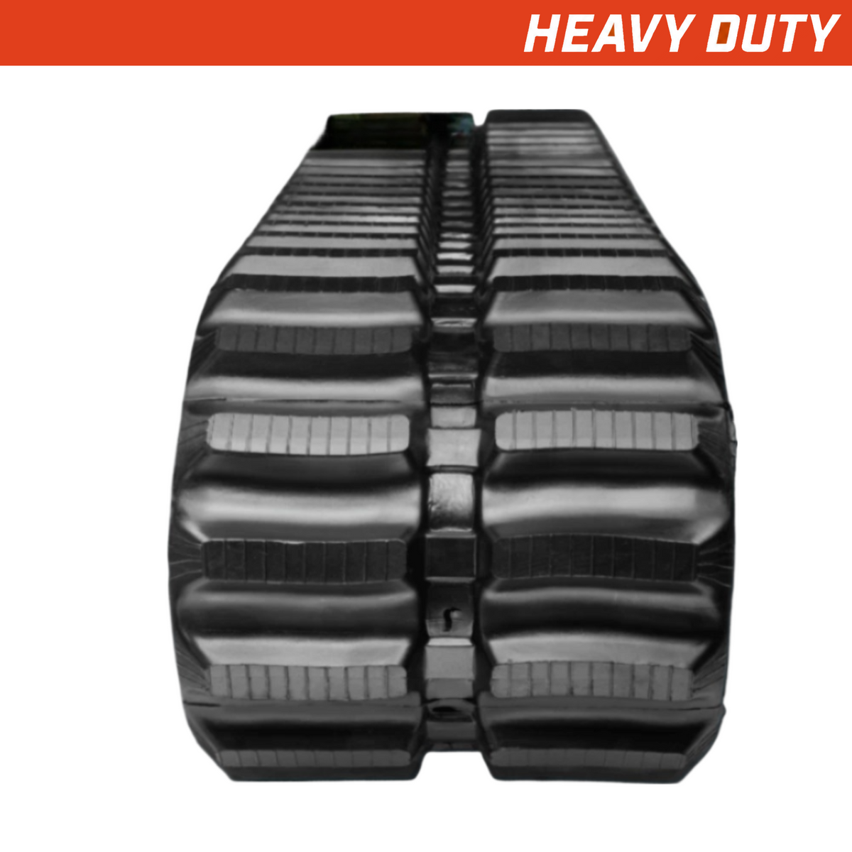 280x90x56 heavy-duty mini excavator rubber track, straight bar tread pattern