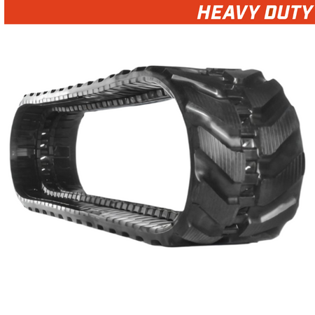 300x52.5x74 heavy-duty mini excavator rubber track, K tread pattern